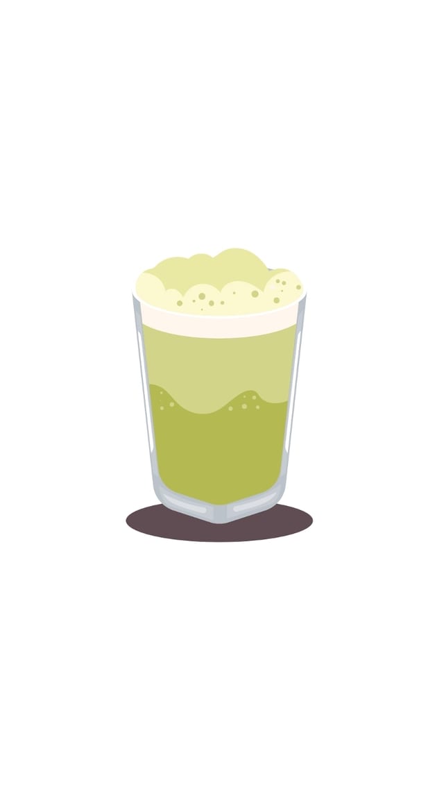 Matcha Latte 10oz or 12oz.